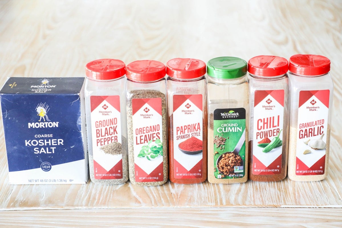 Seasonings needed to make Carne Asada Seasoning Blend