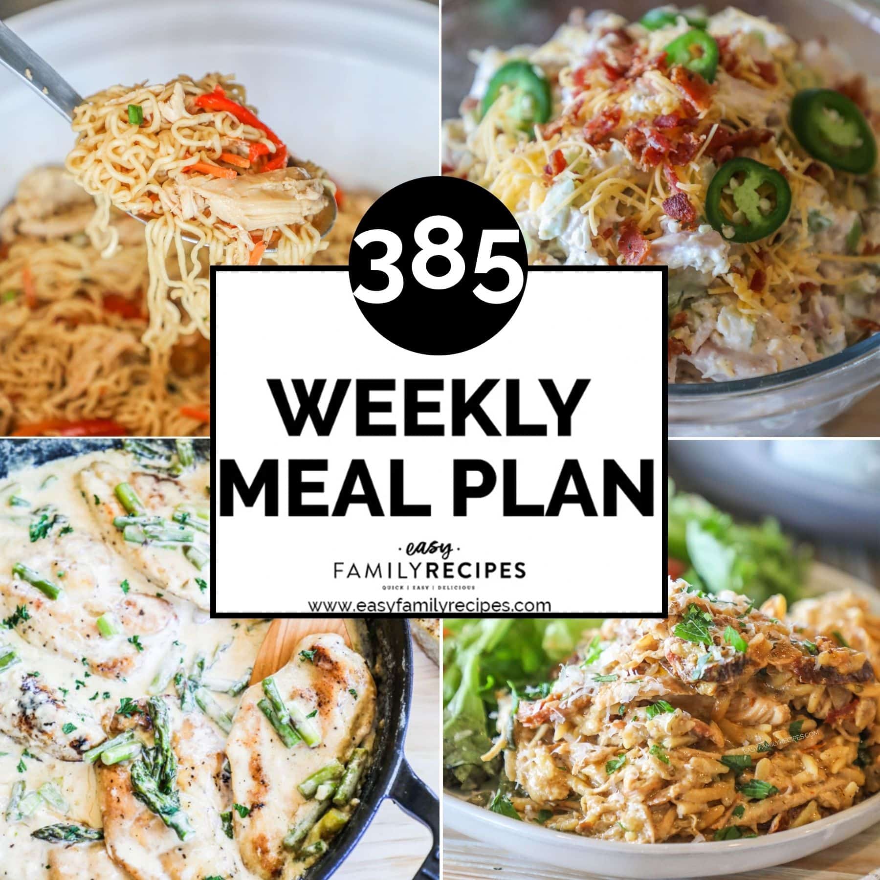 4 plated dinners for free meal plan #384