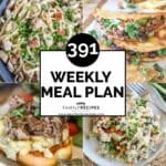 4 plated dinners for free meal plan #391