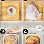 Steps to an oven roasted turkey breast
